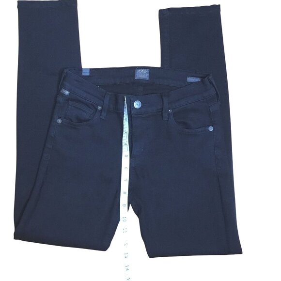 CITIZENS OF HUMANITY Women Black Avedon Skinny Jean Retro Revival Stretch 29 - Picture 8 of 12